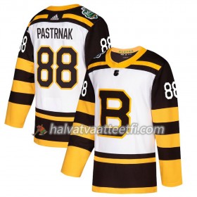 Miesten NHL Boston Bruins Pelipaita David Pastrnak 88 2019 Winter Classic Adidas Valkoinen Authentic